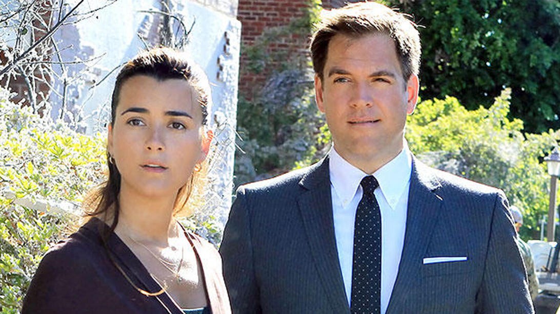 Cote de Pablo and Michael Weatherly, NCIS